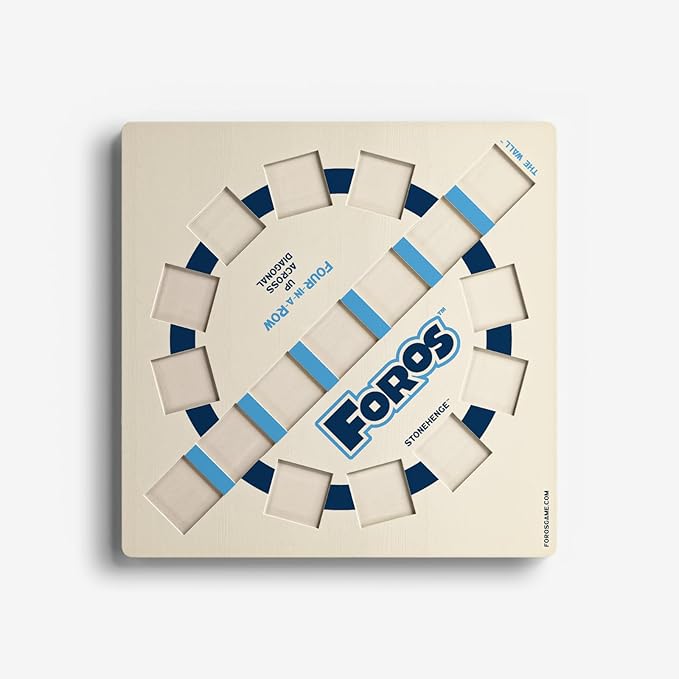 Foros 3D Board Game | Strategic Wooden Game with Unique Play | Family Game for Kids & Adults | Fun Entertainment for Game Night | Fast Paced, Easy to Learn Multiplayer | MESH Accredited, Award Winning