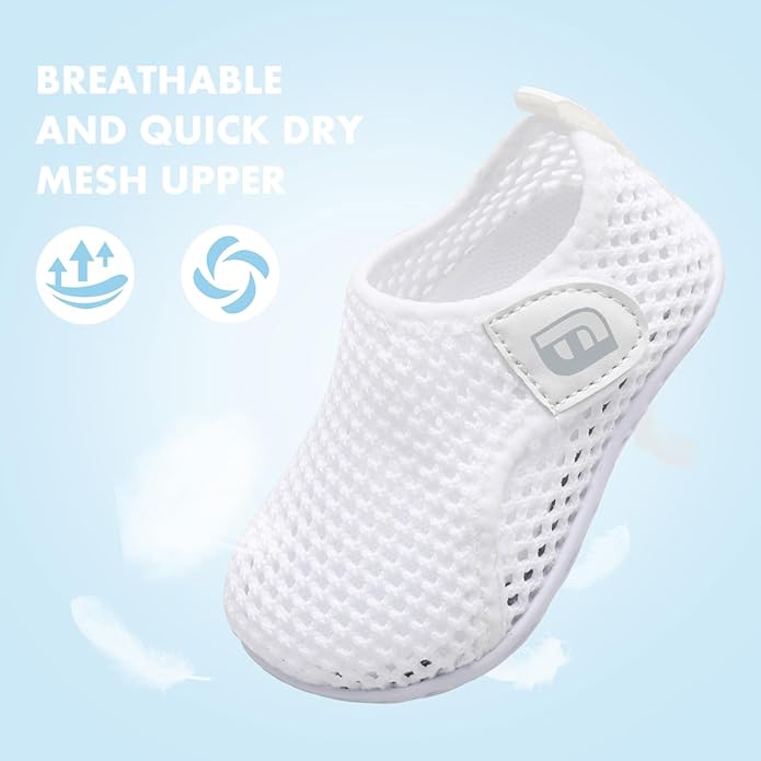 JOINFREE Baby Toddler Water Shoes Boys Girls Sandals Barefoot Kids Breathable Sneakers Shoes for Walking Running