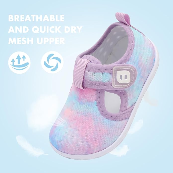 JOINFREE Baby Toddler Water Shoes Boys Girls Sandals Barefoot Kids Breathable Sneakers Shoes for Walking Running