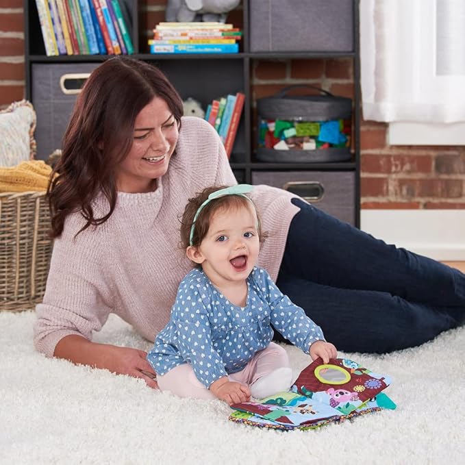Lamaze Walla Walla the Koala Storytime, Clip on Pram and Pushchair Newborn Baby Toy, Clip and Go Toy, Sensory Toy for Babies with Colours and Sounds, Development Toy for Boys and Girls Aged 0 Months +