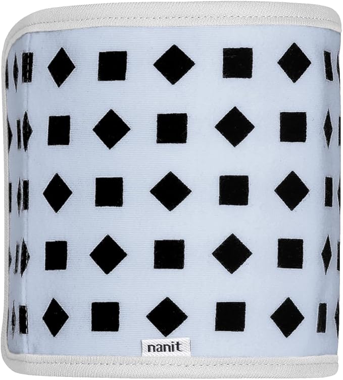 Nanit Breathing Wear Band - 100% Cotton, Works with Nanit Pro Baby Monitor to Track Breathing Motion Sensor-Free, Fits Newborns and Infants