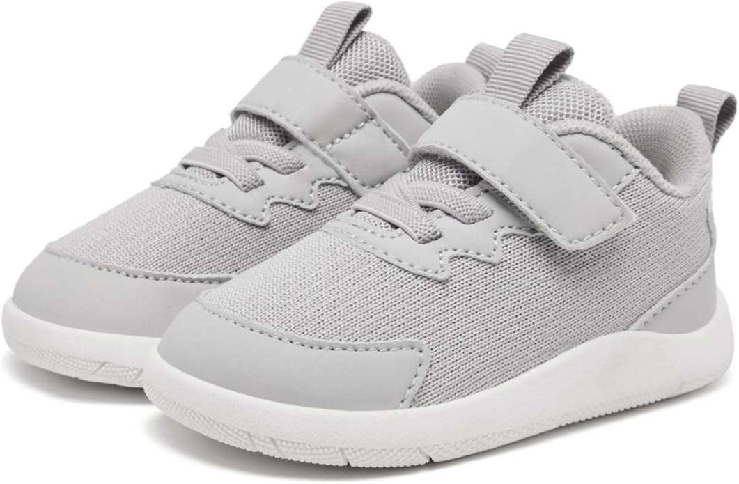 MORENDL Wide Toddler Shoes Baby Walking Shoes Boys & Girls Barefoot Sneakers Zero Drop Comfort Tennis Running Outdoor Activities