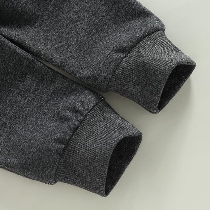 Baby Boy Fall Clothes Set Long Sleeve Crewneck Sweatshirts Pants Cute Infant Newborn Outfits 6 12 18 24 Months 2T