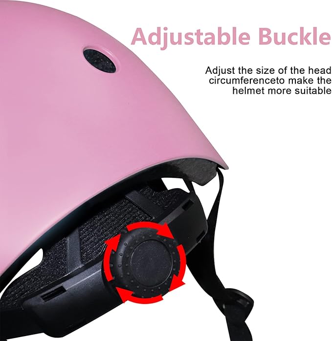 BURSUN Kids Bike Helmet Ventilation & Adjustable Toddler Helmet for Ages 2-14 Kids Boys Girls Multi-Sport Helmet for Skateboard Roller Skateing Bicycle Scooter blance Bike