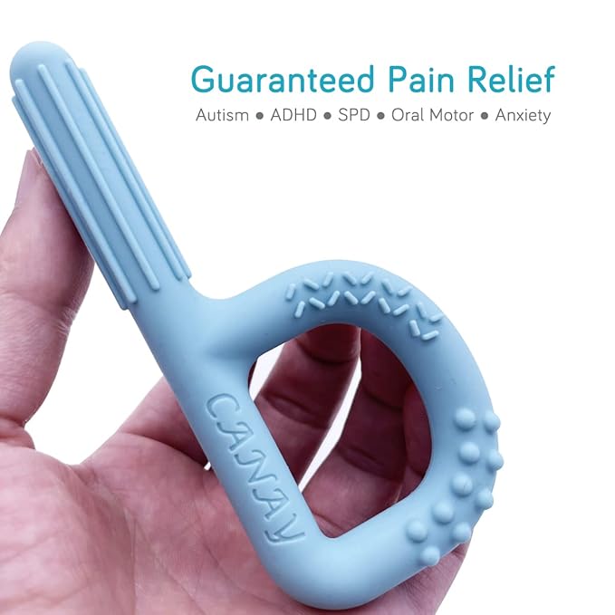 Xtra Tough Hand-Held Sensory Chew Toys for Autistic Children, Chew Sticks fo Kids, Alt. to Chew Necklaces for Sensory Kids, Oral Motor Stimulation, ADHD, SPD - (Toughest - Aggressive Chewer)