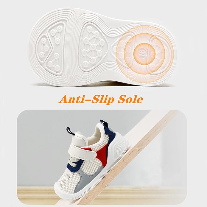 Baby Boy Girl Shoes Infant Non Slip Sneakers Breathable Lightweight Toddler First Walking Shoes 6 12 18 24 Months