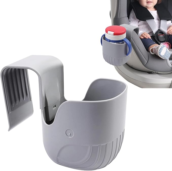 Child Cup Holder for Convertible Car Seats - Stroller Cup Holder Compatible with Most Convertible Car Seats, BPA Free