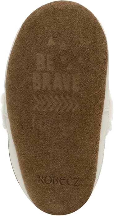 Robeez Baby Boys and Unisex Soft Soles Slip-Resistant Crib Shoes Slippers Moccasins for Infant and Toddler, 0-24 Months