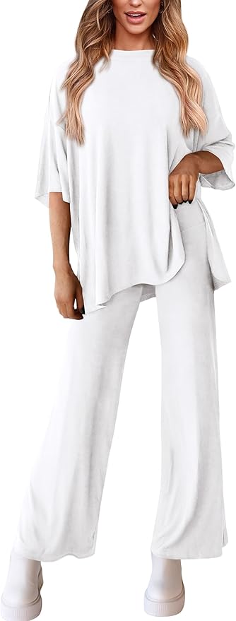 PRETTYGARDEN Two Piece Sets for Women Summer Fashion Lounge Matching Set 2026 Spring Travel Vacation Airport Outfits Clothing