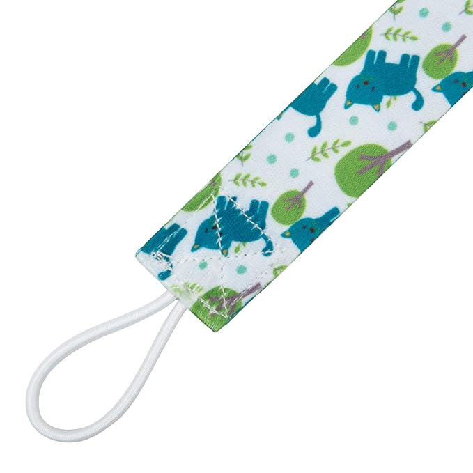 babygoal Animal Pacifier Clips, 6 Pack Binky Paci Holder Leashes Fits for Most Pacifiers and Binkies 6PB04