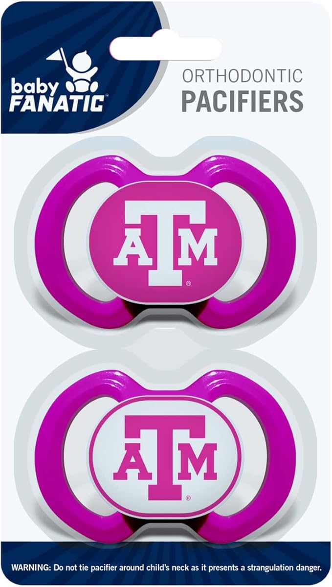 Baby Fanatic NCAA Baby Pacifiers