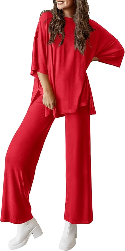 PRETTYGARDEN Two Piece Sets for Women Summer Fashion Lounge Matching Set 2026 Spring Travel Vacation Airport Outfits Clothing