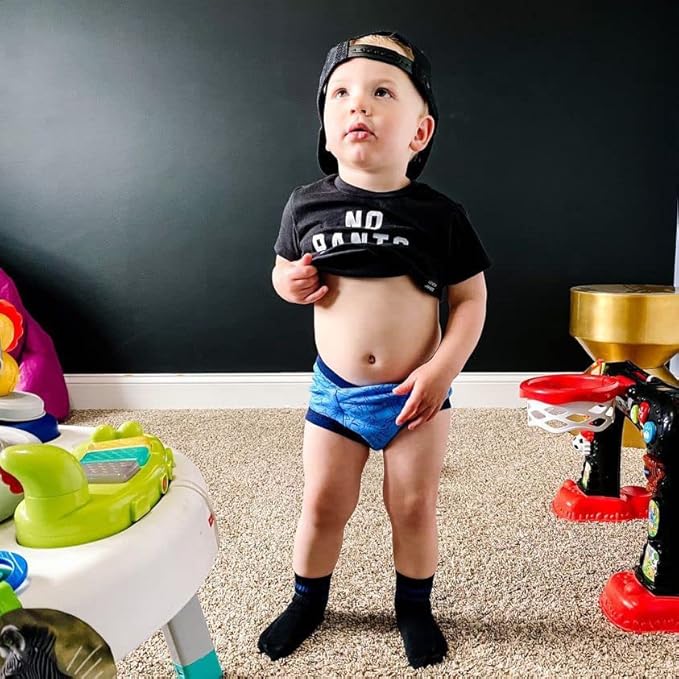 BIG ELEPHANT Toddler Training Pants, Soft Cotton Absorbent Training Underwear for Baby Boys & Girls