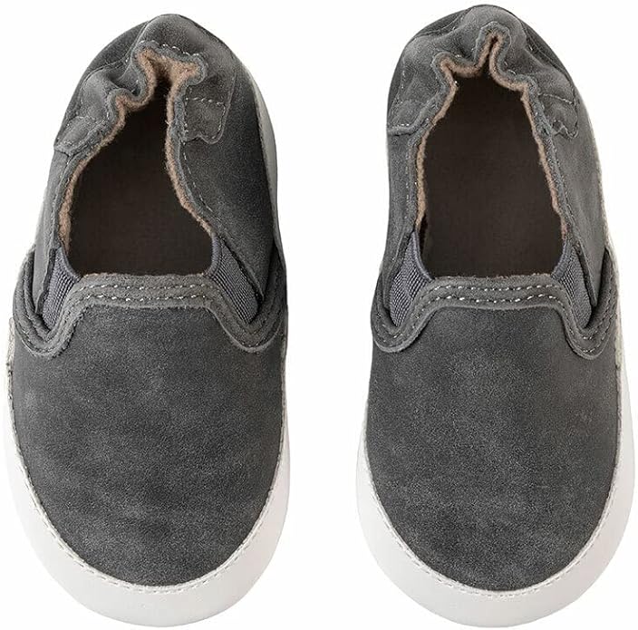 Robeez Baby Boys and Unisex Soft Soles Slip-Resistant Crib Shoes Slippers Moccasins for Infant and Toddler, 0-24 Months