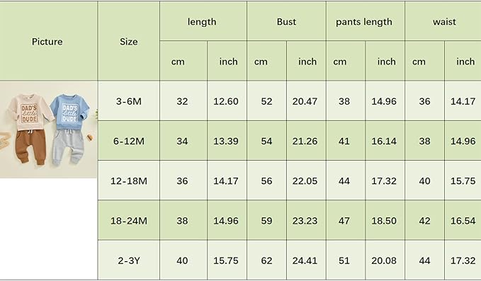 ZAXARRA Toddler Newborn baby boys Fall Outfits Long Sleeve Letter Print Sweatshirt Tops Pocket Pants Casual Clothing Sets