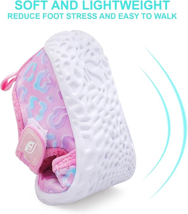 JOINFREE Baby Toddler Water Shoes Boys Girls Sandals Barefoot Kids Breathable Sneakers Shoes for Walking Running