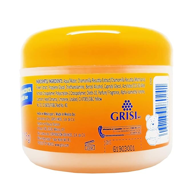 Ricitos De Oro Styling Gel Chamomile Manzanilla 4.0 Oz (115g) - Pack of 6