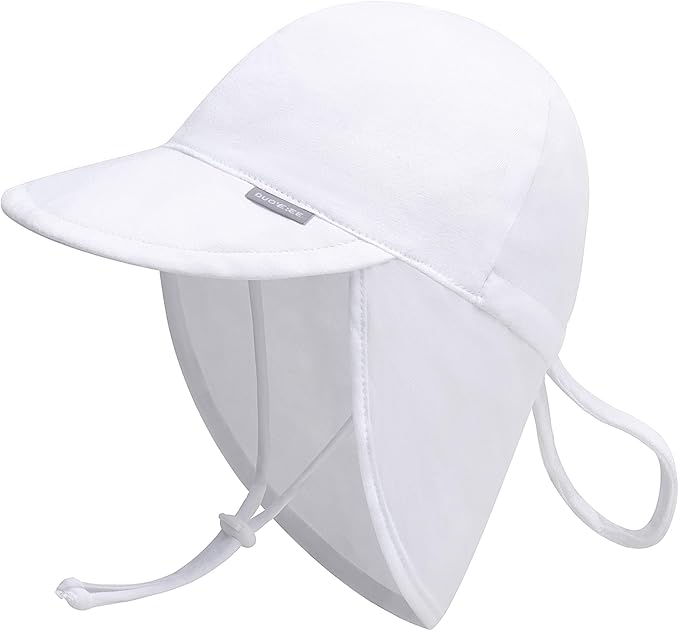 Duoyeree UPF 50+ Baby Sun Hat with Ear and Neck Protection - Toddler Beach Hat for Boys & Girls - Ideal for Summer Fun