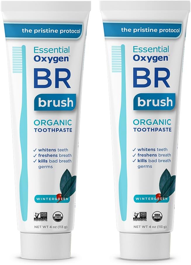 BR Organic Low Abrasion Toothpaste Wintergreen
