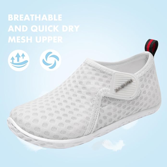 JIASUQI Baby Boys Girls Barefoot Swim Pool Water Shoes Beach Walking Sandals Athletic Sneakers