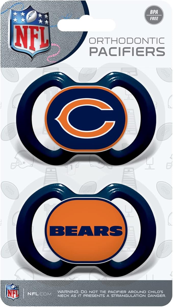 Baby Fanatic NCAA Baby Pacifiers