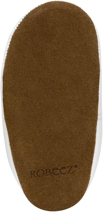 Robeez Baby Boys and Unisex Soft Soles Slip-Resistant Crib Shoes Slippers Moccasins for Infant and Toddler, 0-24 Months