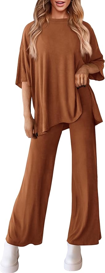 PRETTYGARDEN Two Piece Sets for Women Summer Fashion Lounge Matching Set 2026 Spring Travel Vacation Airport Outfits Clothing