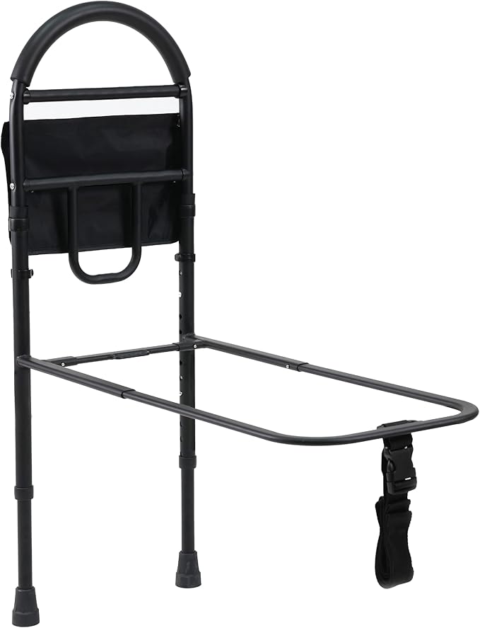 Vaunn ASTM Safety Approved Bed Rail: Adjustable Safety Assist Rail for Elderly, Adults, Seniors - Guard Rail for Single, Twin, Full and Queen Beds