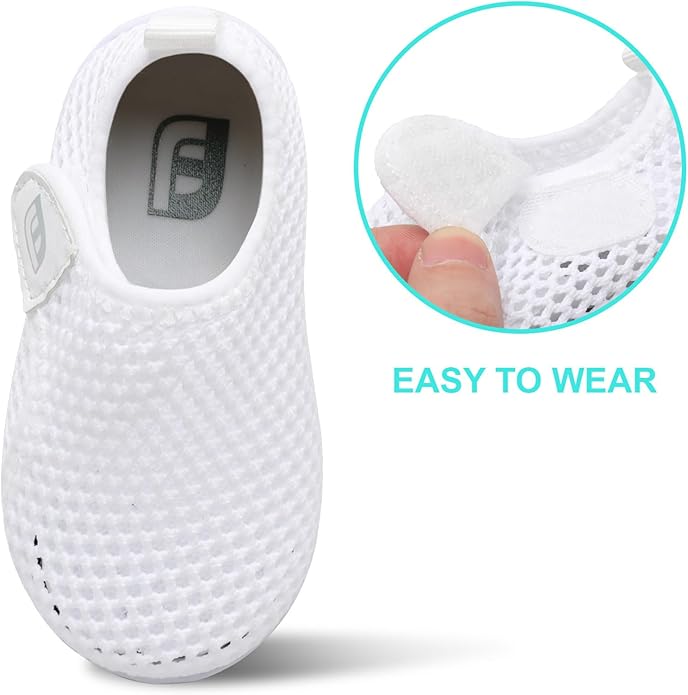 JOINFREE Baby Toddler Water Shoes Boys Girls Sandals Barefoot Kids Breathable Sneakers Shoes for Walking Running