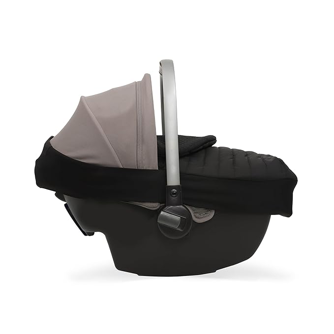 Little Unicorn Winter Car Seat Cover | Premium Insulated Fabric | Universal Fit & Easy to Install | Travel Bag Included (Black)