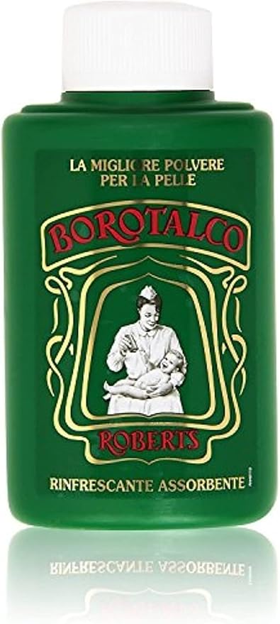 Neutro Roberts Italian Borotalco Classic Talc Powder Travel Size Shaker