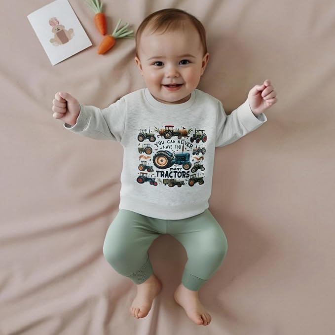 WZTYYDS Toddler Baby Boy Fall Clothes Letter Truck Long Sleeve Pullover Sweatshirt Tops Joggers Pants Set Winter Outfits