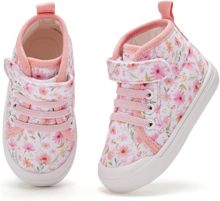 BMCiTYBM Toddler Baby Canvas Shoes Boys Girls Walking Sneakers
