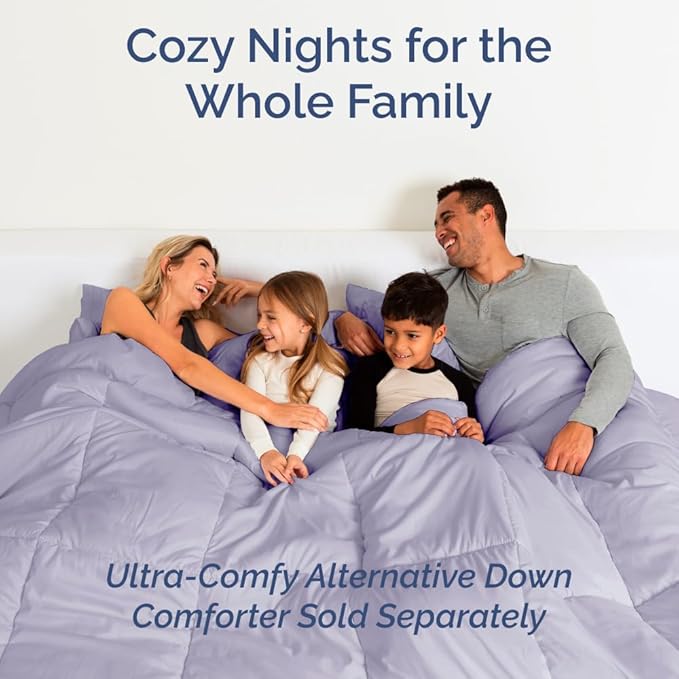 Full XL Size 4 Piece Sheet Set - Comfy Breathable & Cooling Bed Sheets Set - Hotel Luxury Bedding for Women, Men, Kids, Teens, Boys & Girls - Deep Pockets & Wrinkle Free - Oeko-Tex - Light Lavender