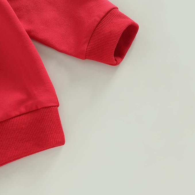 Toddler Baby Boy Fall Outfit Crewneck Long Sleeve Sweatshirt Tops Elastic Pants Jogger Cute Newborn Winter Clolthes Set