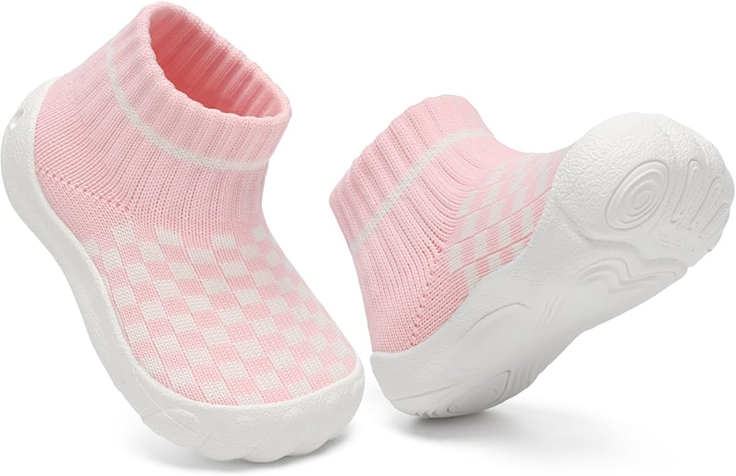 Baby Sock Shoes Breathable First Walking Shoes for Baby Girl Boy 6-24 Months Ultra-Light Infant Slippers Toddler Sneakers