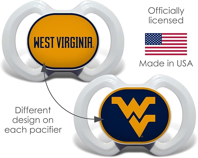 Baby Fanatic NCAA Baby Pacifiers