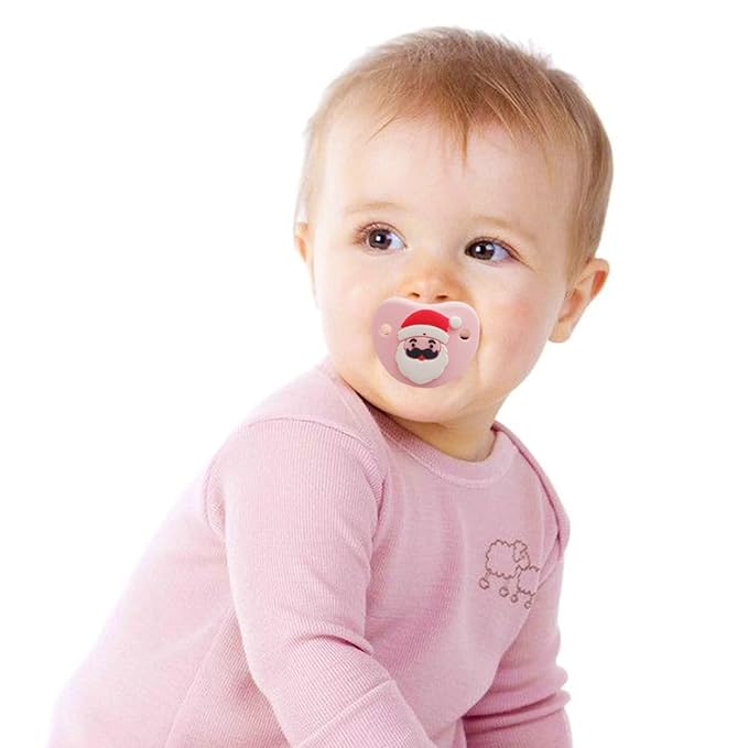 Funny Baby Pacifiers,Kissable Mustache Pacifiers, Toddlers Cutes Pacifiers, BPA Free