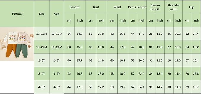 Fernvia Toddler Baby Boy Clothes Set 2T 3T 4T 5T Truck Excavator Print Long Sleeve Sweatshirt Elastic Pants Fall Outfits