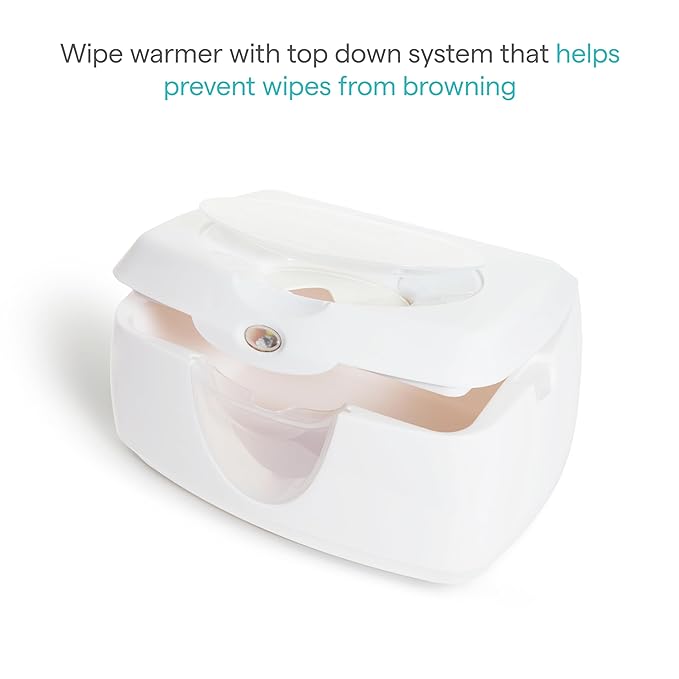 Munchkin Warm Glow Baby Wipe Warmer, White