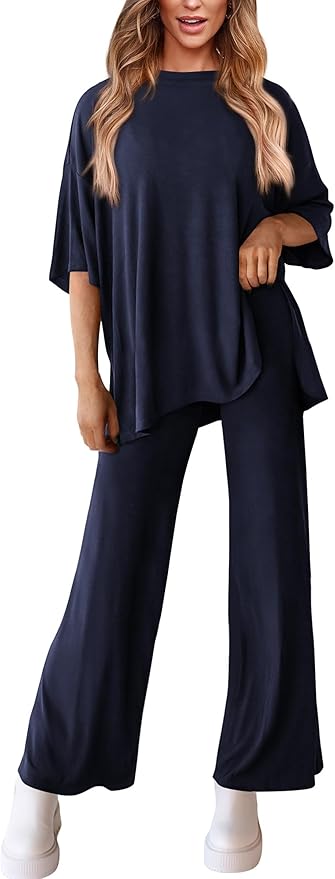 PRETTYGARDEN Two Piece Sets for Women Summer Fashion Lounge Matching Set 2026 Spring Travel Vacation Airport Outfits Clothing