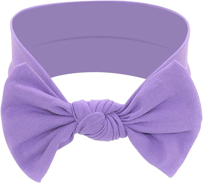 Baby Girl Headbands-Infant,Toddler Cotton Handmade Hairbands with Bows Child Hair Accessories