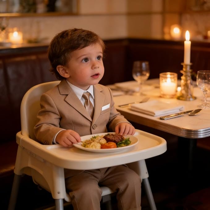 Baby Suit for Toddler Boys Infant Formal Suits Baby Boy Ring Bearer Wedding Outfit