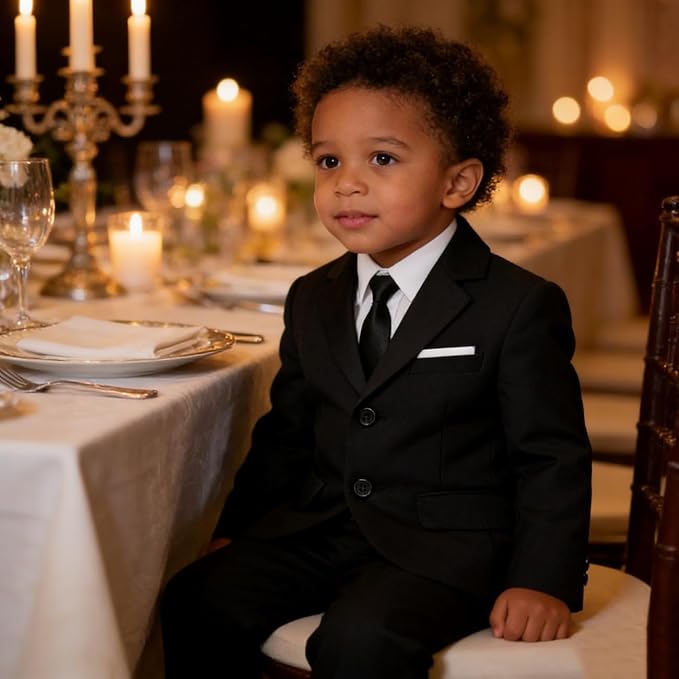Baby Suit for Toddler Boys Infant Formal Suits Baby Boy Ring Bearer Wedding Outfit