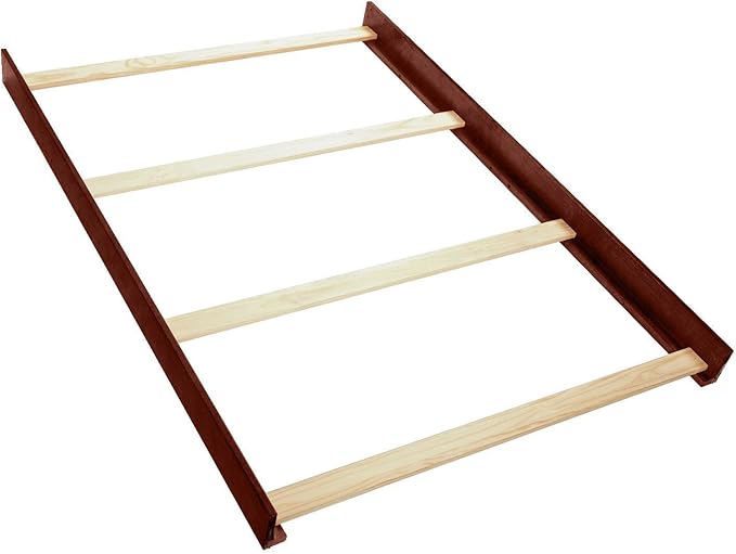 Full-Size Conversion Kit Bed Rails for Sorelle Convertible Cribs - Solid Wood Rail - Toddler and Adult Bed Rail for Full-Size Beds - Essential Nursery & Baby Furniture (Model #221, Cherry)