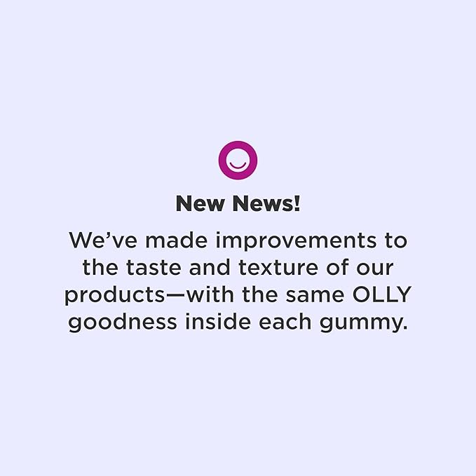 OLLY Kids Sleep Gummy, 0.5mg Melatonin, L Theanine, Chamomile, and Lemon Balm, Childrens Chewable Supplement, Raspberry - 50 Count
