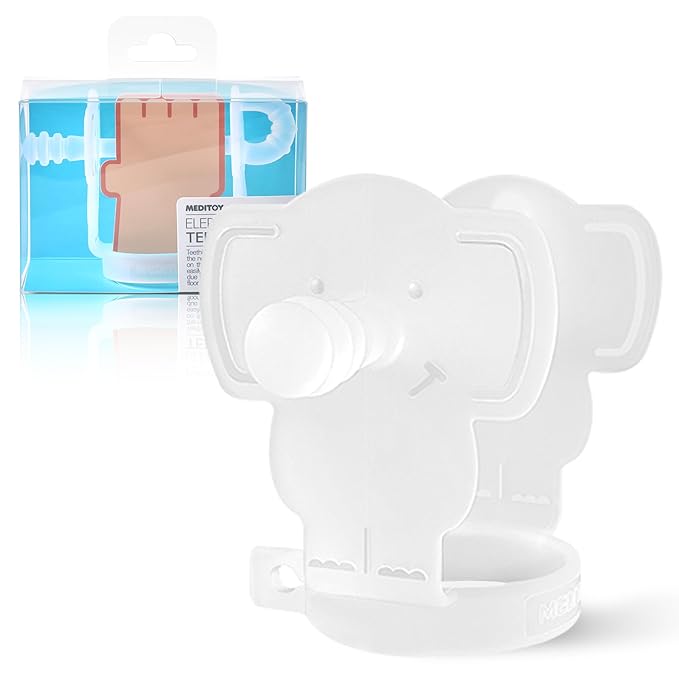 Premium Baby Hand Teether – Soft & Hygienic Soothing Aid for Teething Discomfort in Babies 3-12 Months, BPA-Free LSR Silicone, Adjustable Wristband, Easy to Clean, Made in Korea