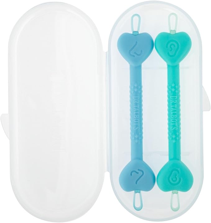 Dr. Talbot's Baby Nose and Ear Care Set - Nasal Aspirator and Nose and Ear Cleaner Tools for Babies - Baby Registry Essentials
