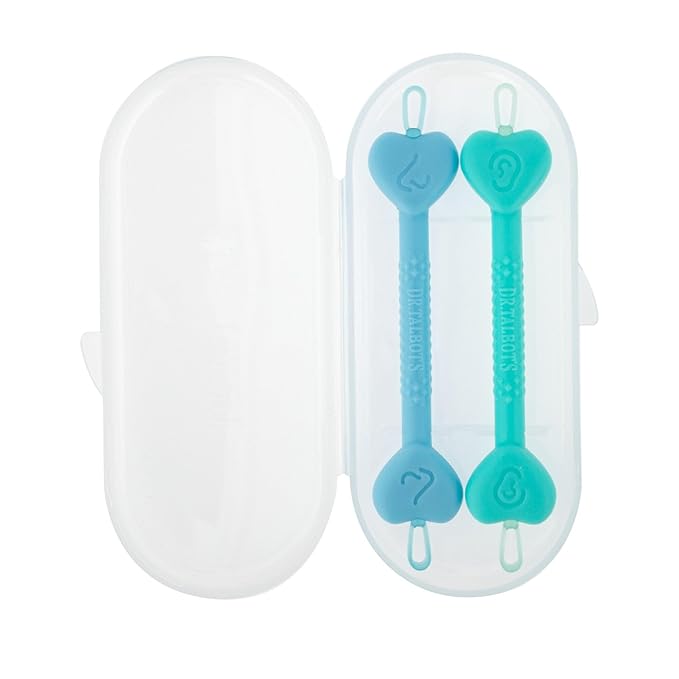 Dr. Talbot's Baby Nose and Ear Care Set - Breathe-EEZ Nasal Aspirator and Nose and Ear Cleaner Tools for Babies - Baby Registry Essentials