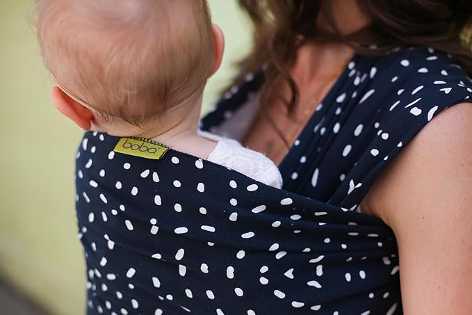 Seville Stretchy Baby Wrap - Newborn to Toddler Carrier - Hands-Free Sling - 7-35 lbs